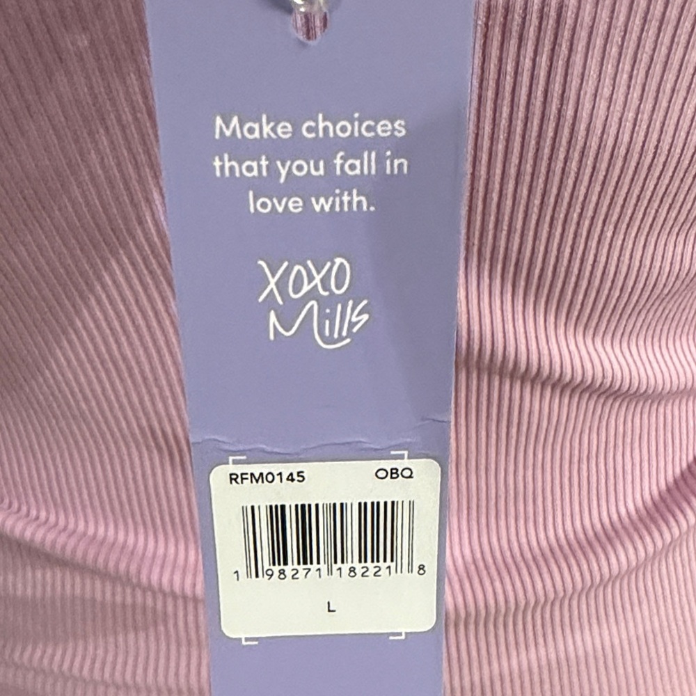 Soft Pink Ribbed Tank Top - Picture 4 of 6